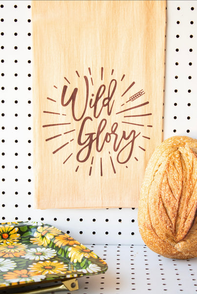 Our Daily Bread Tea Towel and Cutting Board Set