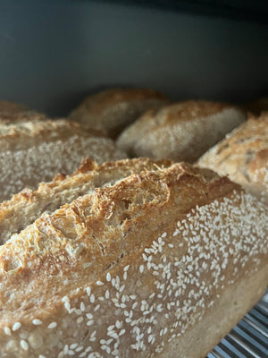 FRI SEPT 6th sourdough sandwich bread - 10a-8pm Porch Pick up or purplebrown 1030-6