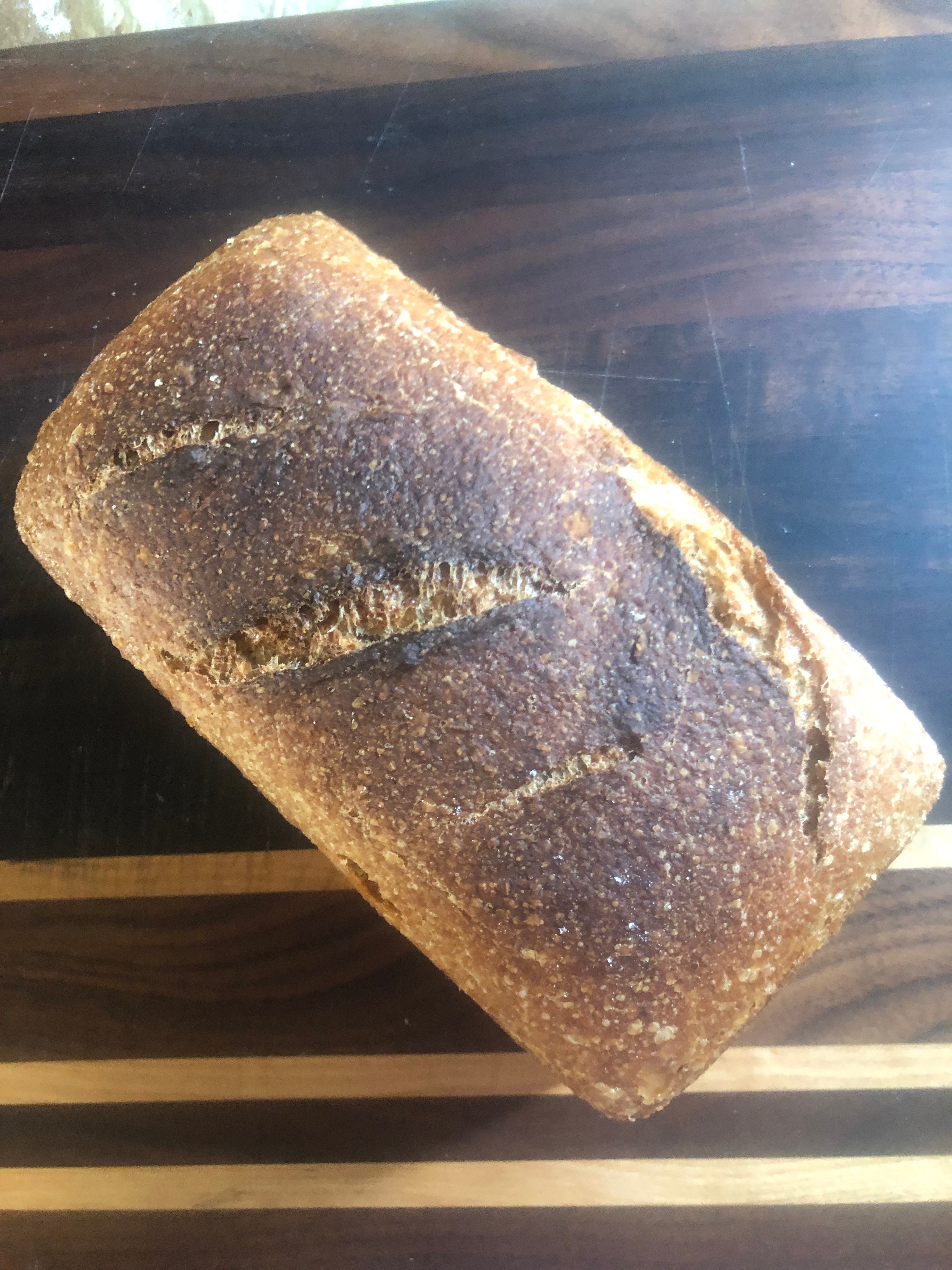 WED MARCH 19th CIN-GIN-RAISIN Spelt Sandwich Bread 100% freshly milled in-house - Porch Pick up 4-8 pm or Lee road 5-9