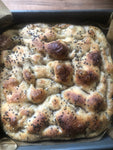 WED MAR 6th DELI RYE FOCACCIA FULL LOAF - Porch Pick up 4-9pm OR Purplebrown 430-6p